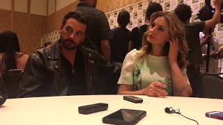 SDCC Interview Skeet and Mädchen surprised by the Falice love [upl. by Kcim867]