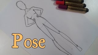 TUTORIAL Como Desenhar Croqui com Pose [upl. by Tavis]