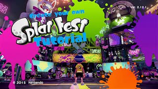 How To Make Custom Splatfests  Full Tutorial  TGM [upl. by Hsakaa516]