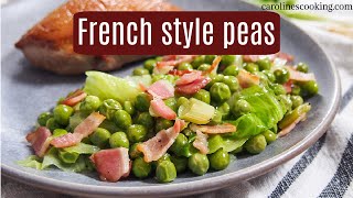 French style peas  petits pois a la francaise [upl. by Kellby]