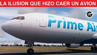 La ilusión que engañó a un piloto  Atlas Air Amazon Prime Air 3591 [upl. by Lemmueu]