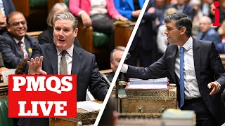 PMQs Keir Starmer and Rishi Sunak make statements on Grenfell fire report [upl. by Oidgime910]