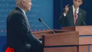 McCain Obama Face Off in First Debate [upl. by Saba]