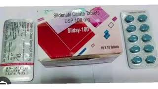 Silday 100 Tablets Sildenafil Citrate Tablets USP 100 mg [upl. by Sucramal409]