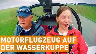 Der Traum vom Fliegen 35  Motorflugzeug auf der Wasserkuppe [upl. by Othelia]