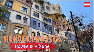 HUNDERTWASSER HOUSE  HUNDERTWASSER VILLAGE VIENNA [upl. by Pelagi]