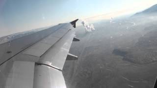 Взлет А320 рейс УланБатор  Москва Аэрофлот  Takeoff A320 UlanBaatar  Moscow flight Aeroflot [upl. by Hasen]