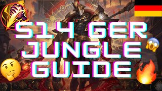 🔥 JUNGLE GUIDE GERMAN Season 14 League of Legends Jungle Position FÜR ANFÄNGER erklärt JGL DIFF 🔥 [upl. by Leva]