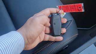 Taking off physical key from smart key of your car [upl. by Eiznekcm725]