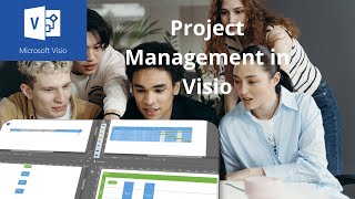 Project management in Microsoft Visio [upl. by Whiffen]