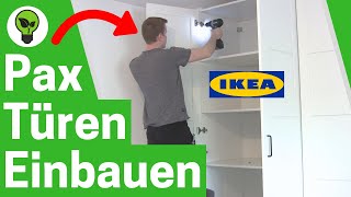 IKEA Pax Türen Einbauen amp Einstellen ✅ GENIALE ANLEITUNG Wie Tür am Pax Kleiderschrank Justieren [upl. by Pablo]