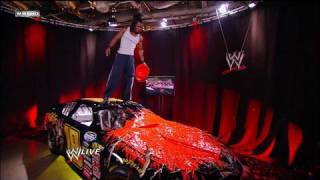 Kofi Kingston defaces Randy Ortons gift [upl. by Atirihs]