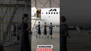 flight attendant flight attendant Jeju plane Japan air plane Super air jet plane [upl. by Ihab]