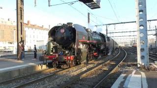 Des trains spéciaux à Lyon pour la fête des lumières 2016 [upl. by Esoranna396]