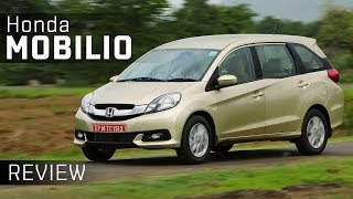 Honda Mobilio  Review  ZigWheels [upl. by Guod924]