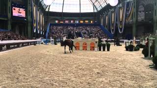 STEVE GUERDAT ET CORBINIAN EN SLOW MOTION  Saut Hermès 2015 [upl. by Sibby]