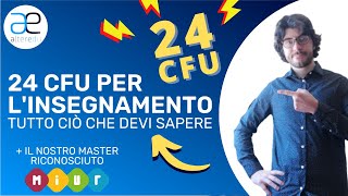 24 CFU per lInsegnamento Come Funzionano  Guida COMPLETA ai Crediti per Insegnare [upl. by Toland60]