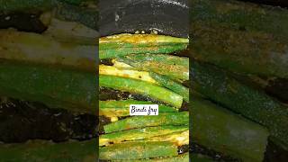 Bhindi Fry  Fried Okra  Super crispy and quick Recipe  Get more greens [upl. by Couture742]