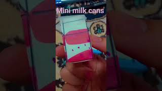 Mini milk cans cute dairy productschhavi archer [upl. by Rigdon912]