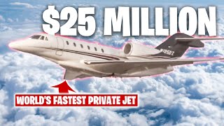 25 Million Cessna Citation X  Worlds FASTEST Private Jet [upl. by Bertold]