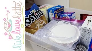 72 Hour Emergency Food Kit for NEW Preppers  MOM Preppers [upl. by Adnamra]