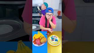 Lego cake vs Fruits ice cream challenge🍨funny by Ethan Funny Family [upl. by Anitsirc]