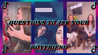 Questions Girls Are Too Afraid to Ask Their Boyfriends  Questions to Ask Your Boyfriend Tik Toks [upl. by Furiya]