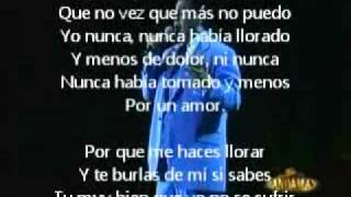 Letra de Porque Me Haces Llorar  Juan Gabriel [upl. by Rocher]