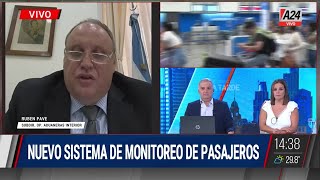 🛩Aduana controlan la cantidad de valijas por persona en Ezeiza y Aeroparque [upl. by Innep]