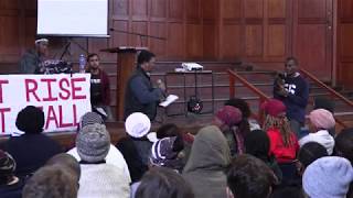 Feefree higher education mass meeting at UCT part 2 [upl. by Idur]