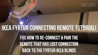 IKEA Fyrtur Smart Blinds Home Automation [upl. by Balf]