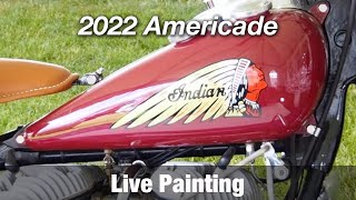 Motorcycle Art Part 108  2022 Americade [upl. by Namar92]