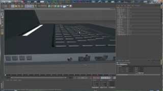 Tutorial Create a Fake Razer Blade Laptop Ad with 3D Studio Max Cinema 4D amp AE  Part 3 [upl. by Gere]