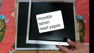 Monitör tamiri monitor repair [upl. by Aivirt]