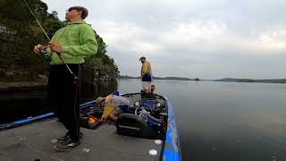 Lake Chickamauga Bassmaster Junior National Championship Day 1 [upl. by Magnus]