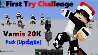 FIRST TRY BEDWARS CHALLENGE VAMIS 20K PACK UPDATE Werde ICH UNEINGESPIELT mit HANDY📱GEWINNEN [upl. by Ennaeed]