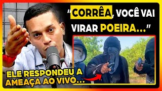 SD CORRÊA REVIDA AME4ÇA AO VIVO O SEU CAMINHO É A M0RTE [upl. by Gilberta]