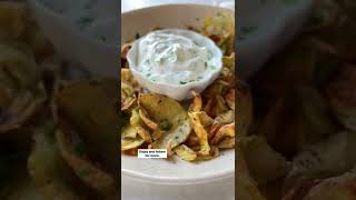 Healthy Potato Chips with Potato Peels  The 1 Ingredient Snack [upl. by Eiliah]