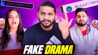 Amanjass Fake Drama Exposed 😡 [upl. by Nannarb34]