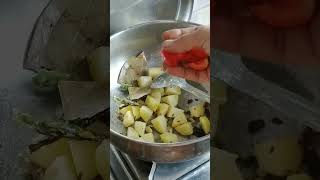 Thakur r bhog ol kachur curry🙏subscribetrendingyoutubeshortsArupasvlog10924 [upl. by Chao]