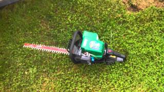 Weedeater hedge trimmer review after first use [upl. by Oilla]