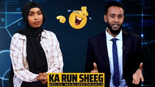 Jilaa Thuraya Salim iyo Abdiaziz Really ka run sheeg maxaa kala qabsaday kobactv funny [upl. by Ramled750]