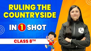 Ruling the Countryside in 1 Shot  Class 8th SST  Pariksha Abhyas [upl. by Ardnwahsal]