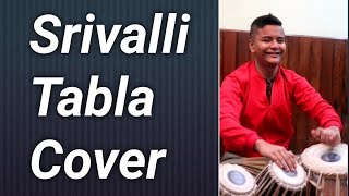 Pushpa Srivalli Tabla Cover By Bikhyat Hyoju  Allu Arjun Rashmika Mandanna  Javed Ali [upl. by Nilecoj]