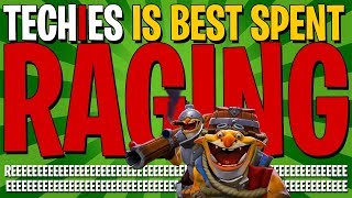 Playing Techies Is Best Spent RAGING  DotA 2 Patch 721C [upl. by Graces]