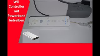 DiY  Wii Controller mit Powerbank betreiben [upl. by Eittak138]