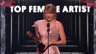 HD Taylor Swift wins Top Female Artist Acceptance Speech at the Billboard Music Awards 2018 [upl. by Mahla834]