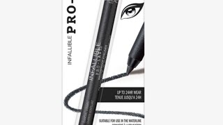 LOreal Infallible ProLast Eye Pencil 👍🏻You can sharpen it [upl. by Nahsez]