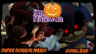 SSBB Hack Halloween 2014  Super Horror Mario vs SonicEXE [upl. by Hoj963]