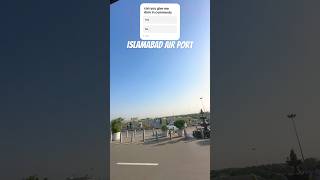 islamabad airport [upl. by Anegal]